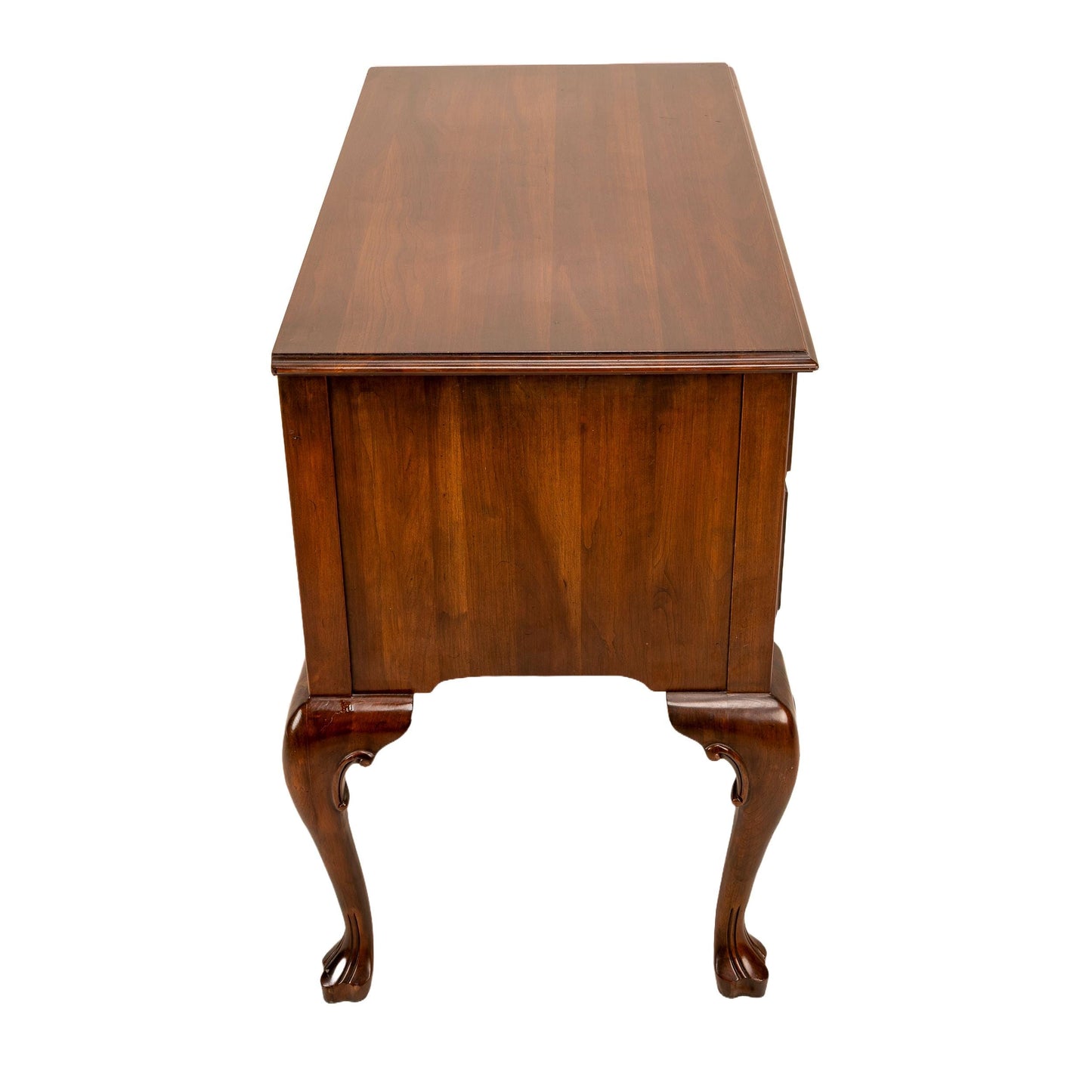 Vintage Ethan Allen Georgian Court Lowboy in Cherry – Traditional Colonial Style Accent Chest or Dresser, USA Shipping Available