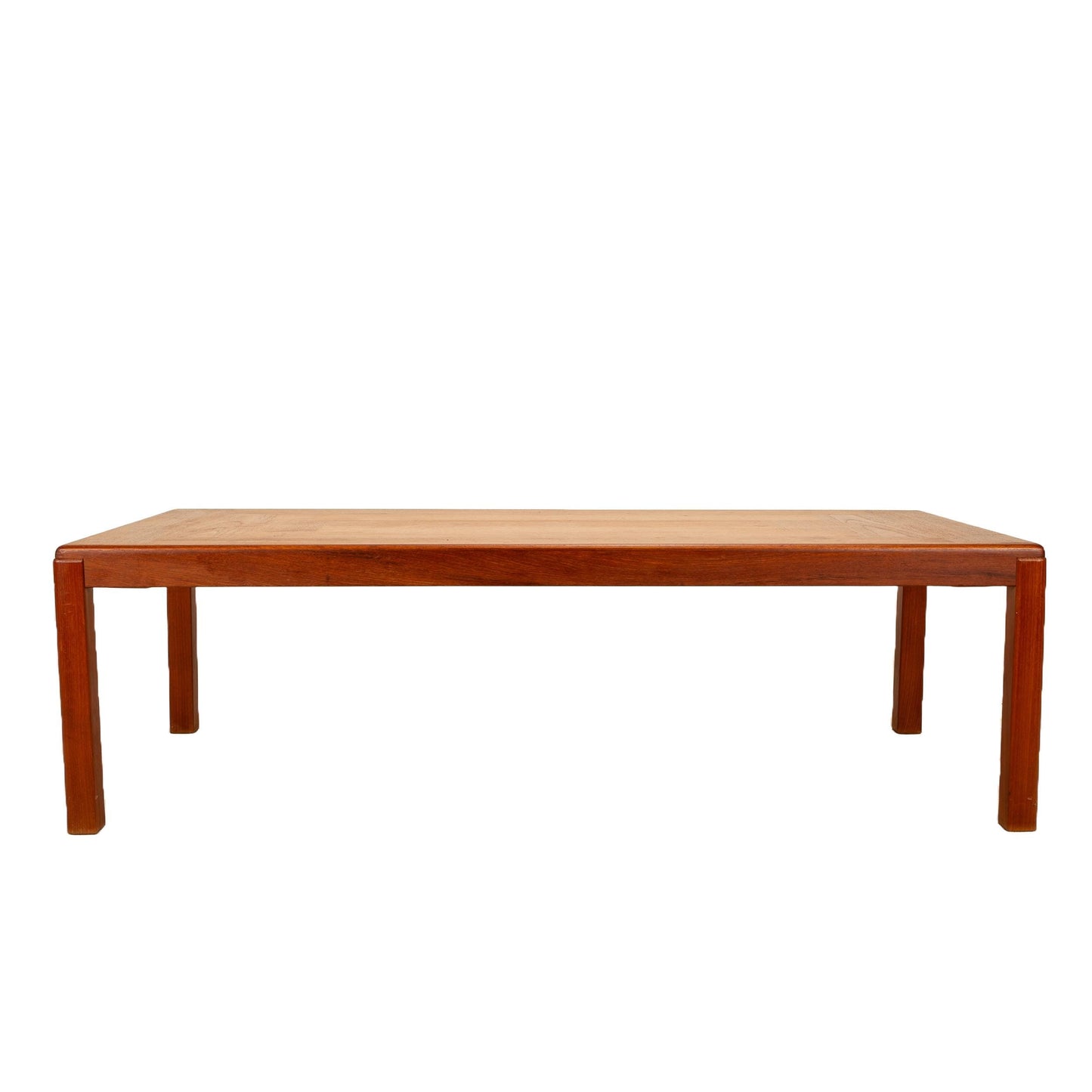 Danish Modern Teak Coffee Table – Vejle Stole of Denmark – 1970s Mid Century Modern Table – Scandinavian Vintage Furniture USA Shipping