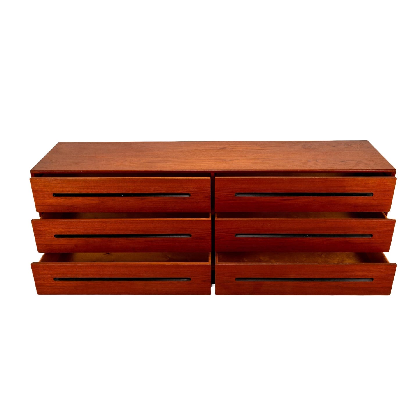 Westnofa Norwegian Scandinavian Modern Teak Lowboy Long Dresser Norway, Gorgeous MCM Mid Century Modern Classic Piece USA Shipping Available