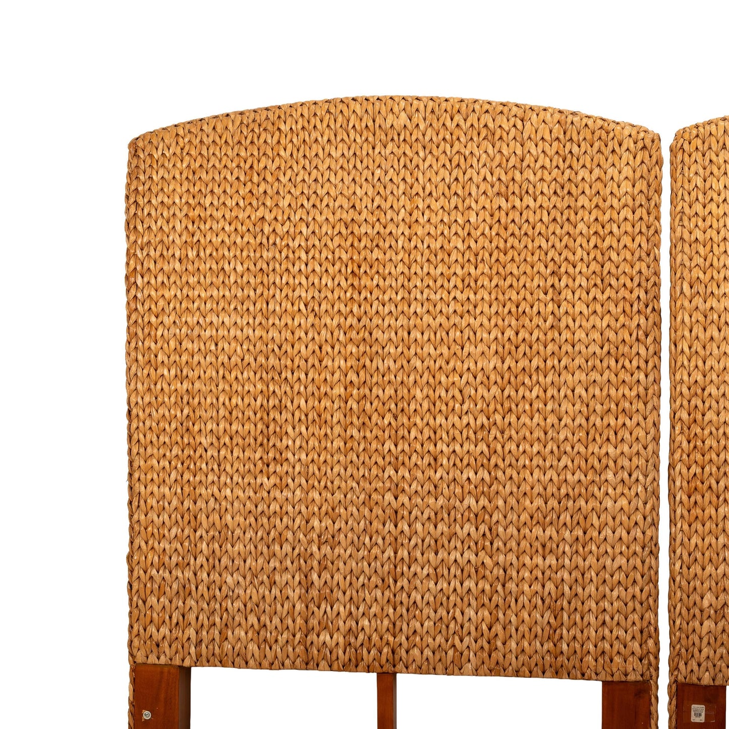Pottery Barn Seagrass Twin Headboards – Palm Beach Coastal Chic Natural Woven Beach House Boho Chic Bedroom Decor