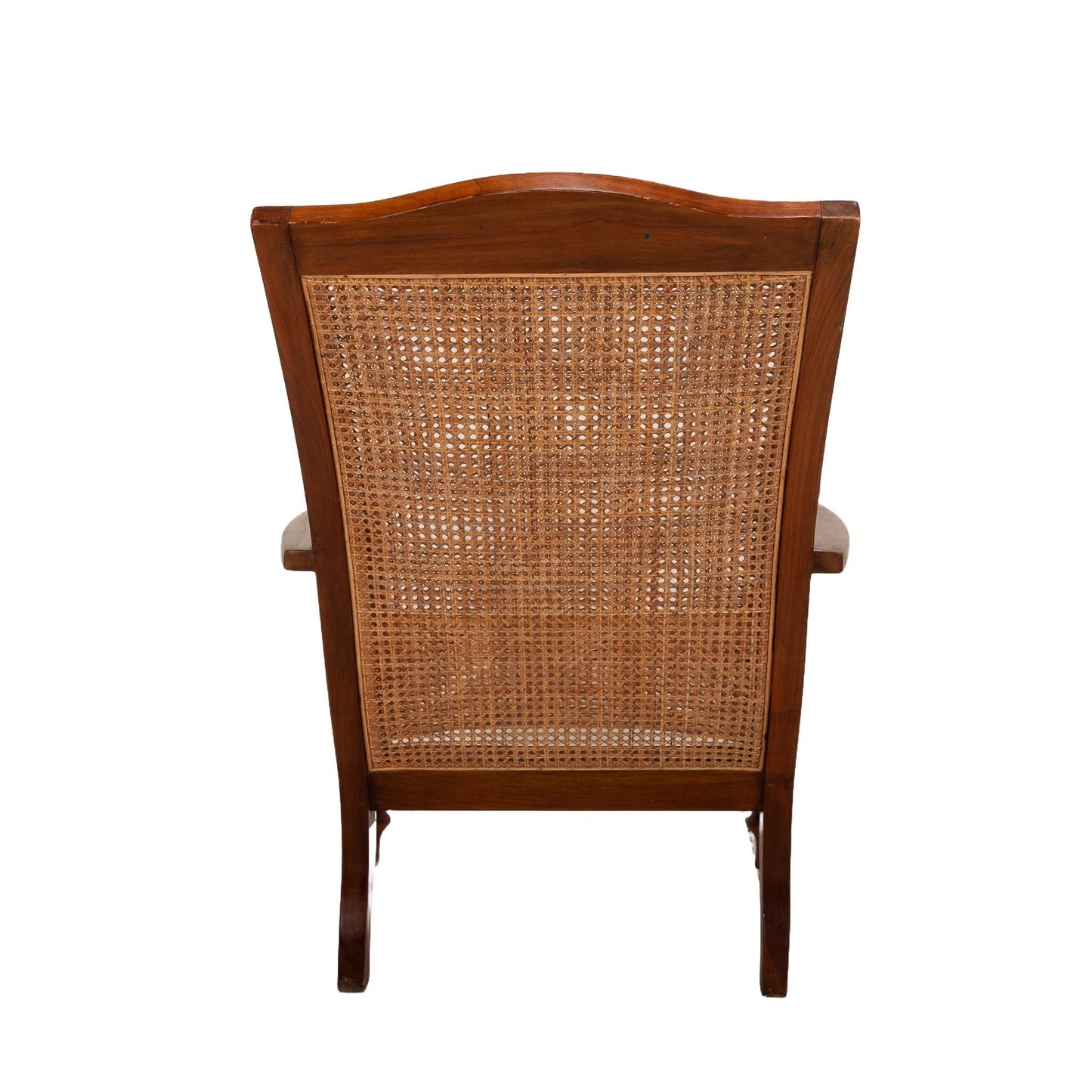 British Colonial Plantation Style French Double Cane Lounge Chair - Unique Piece - High Quality Hand Made Craftsmanship - USA Shipping Avail