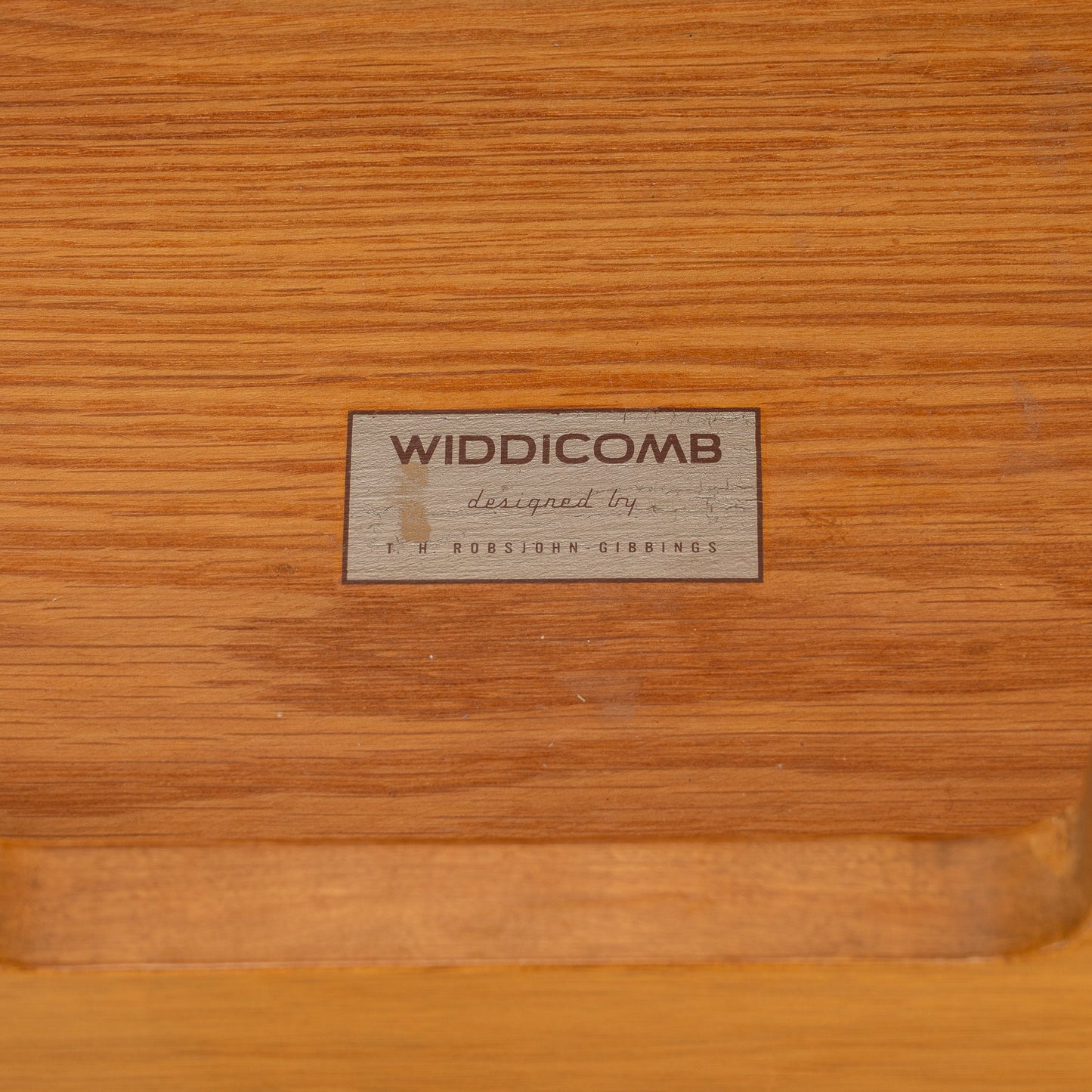 1950s T.H. Robsjohn-Gibbings for Widdicomb Wardrobe Cabinet in Bleached Mahogany - Monumental Statement Piece - MCM