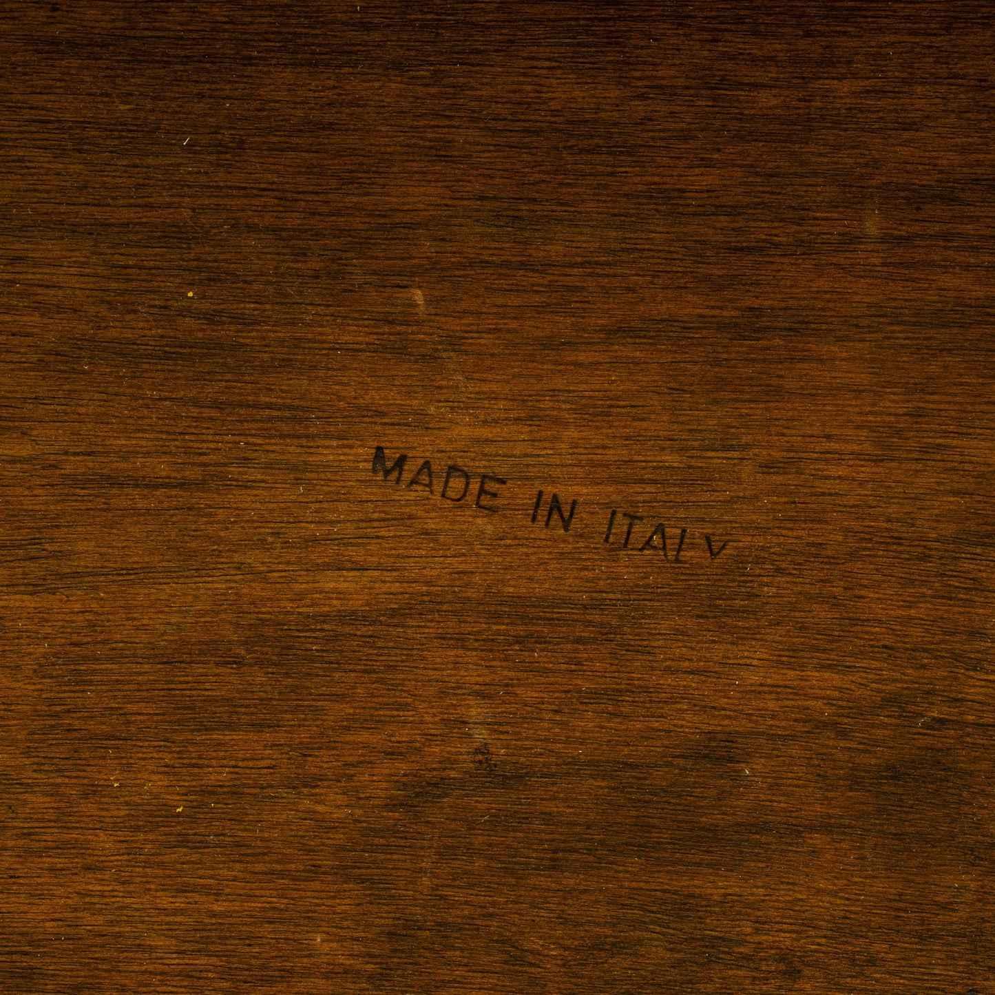 Italian Cabriole Leg Parquetry Top Oak Game Table Made in Italy