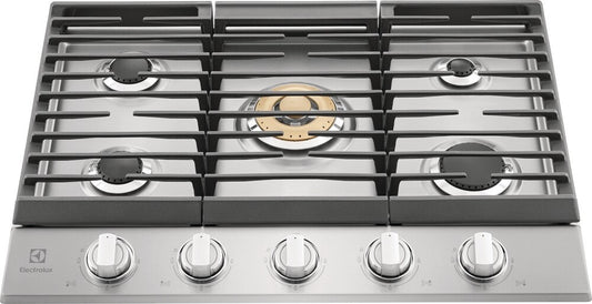 NEW Electrolux ECCG3068A 30" 5 Burner Gas Cooktop - Stainless Steel $1400 MSRP