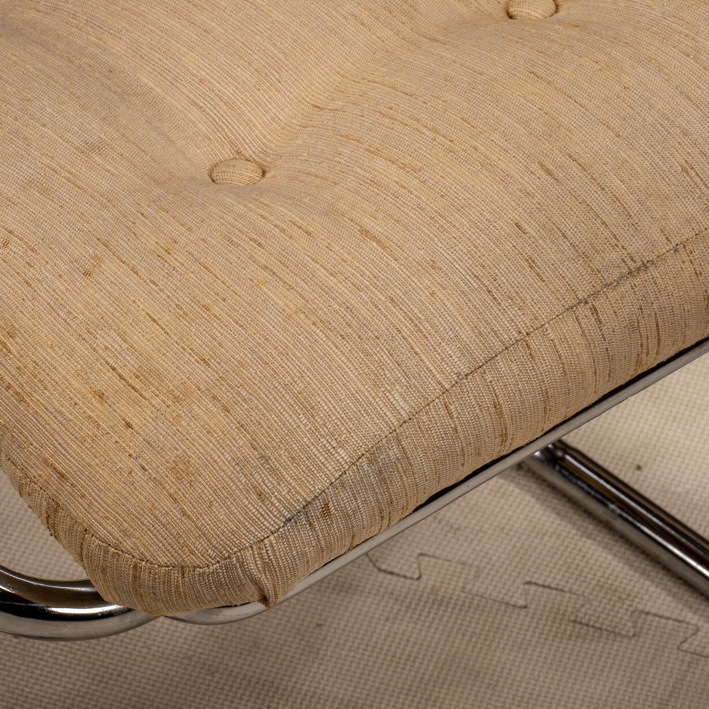 1970s Jerry Johnson Arcadia Cantilever Tubular Dining Chairs, Set of 4 – Chrome Retro Modern