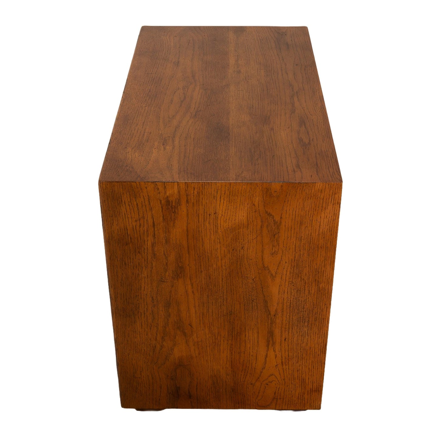 Henredon Artefacts Campaign Style Cabinet Low Chest , Classic Brass Handles, Timeless Style, USA Shipping Available