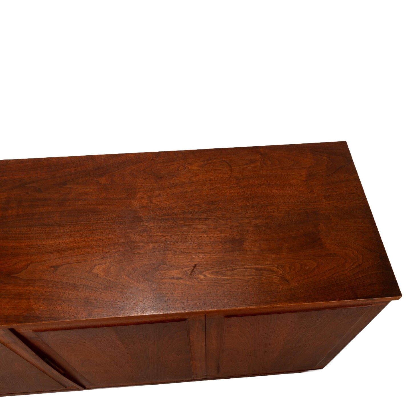 Mid-Century Modern Rosewood Credenza Buffet Sideboard TV Console by Jack Cartwright for Founders , Gorgeous MCM Design , Minimalist
