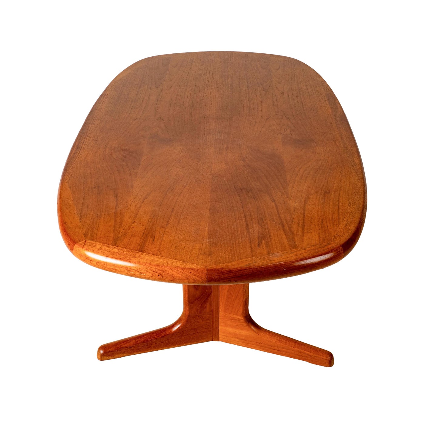 Vintage Solid Teak Danish Modern Coffee Table Nordic Furniture of Ontario MCM