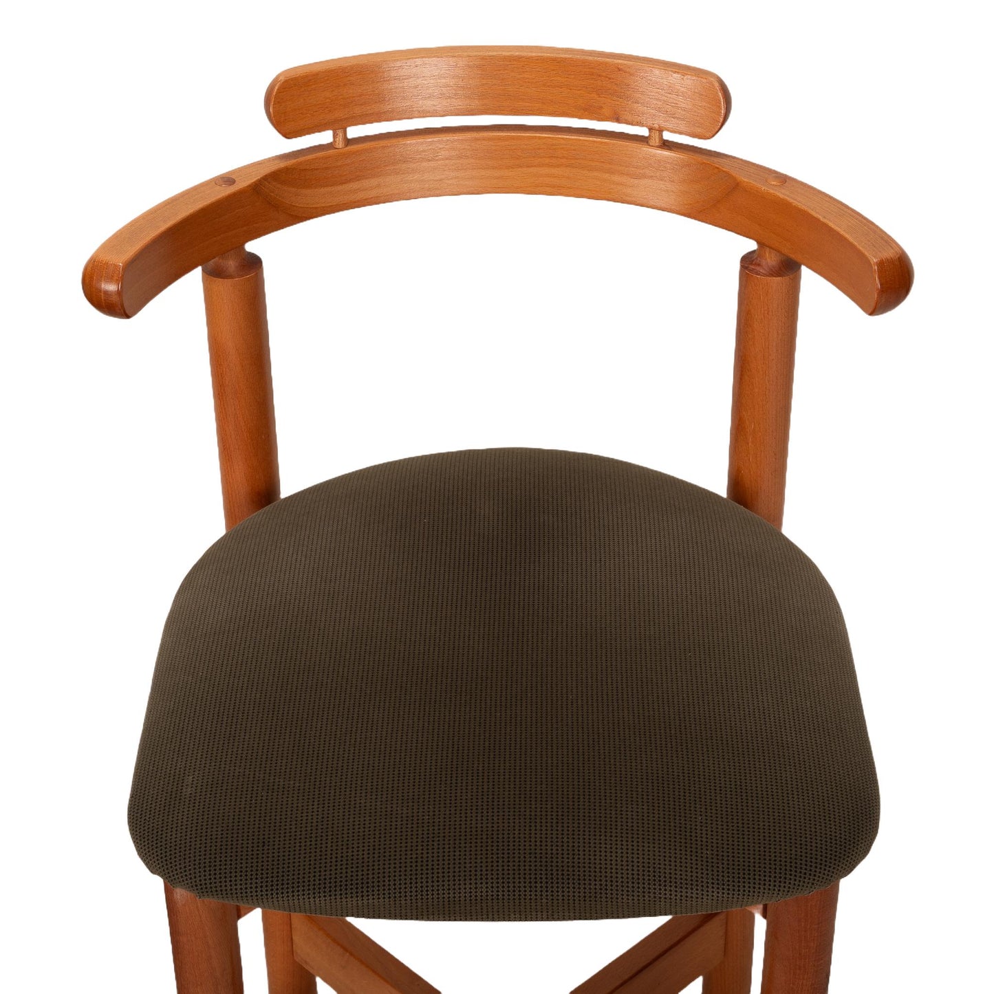 1970s Scandinavian Danish Modern Teak Counter Height Stools Findahls Mobler - Set of 3 , Minimalist MCM Design, Made in Denmark, Unique