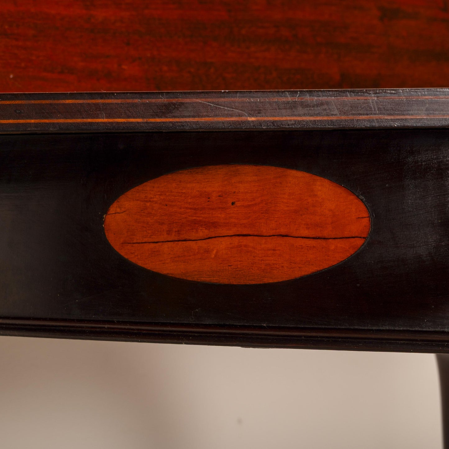 Antique 19th Century Georgian Flip Top Rotating Card Game Table with Ball & Claw Feet Victorian Gaming Table Collectible Furniture Rare Find