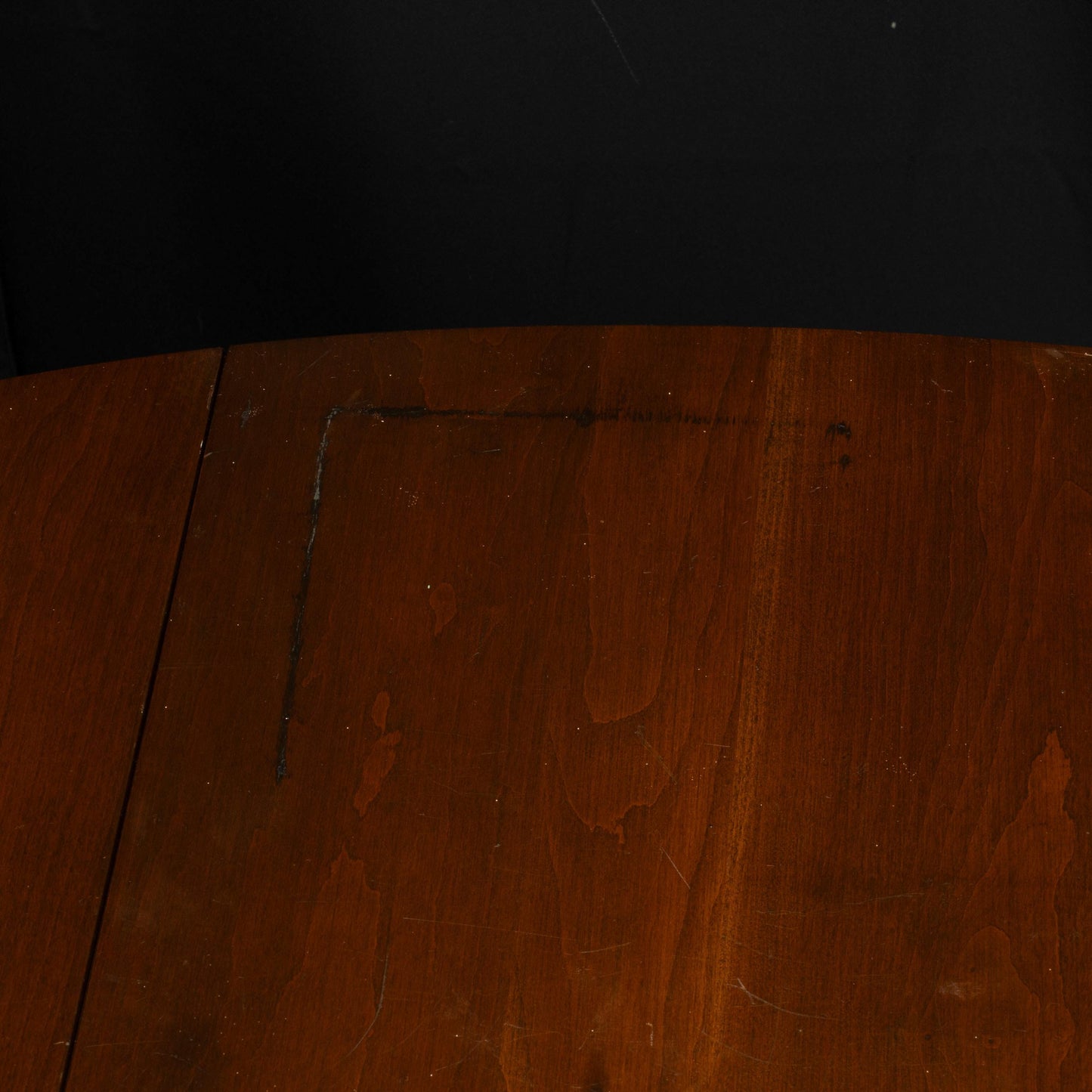 Pair Hitchcock Solid Cherry Drop Leaf Side Tables Queen Anne Style End Tables