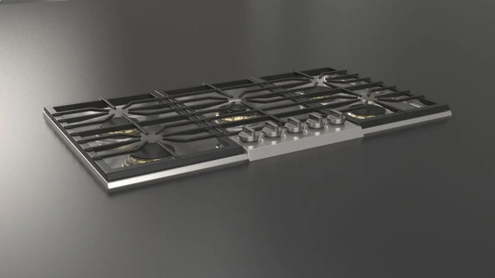 Fulgor Milano F6PGK365S1 36" Sofia Pro Gas Cooktop, 5 Brass Burners Free Ship!