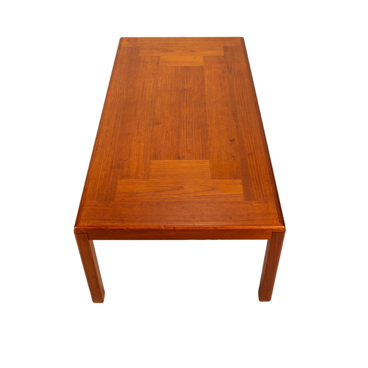 Danish Modern Teak Coffee Table – Vejle Stole of Denmark – 1970s Mid Century Modern Table – Scandinavian Vintage Furniture USA Shipping