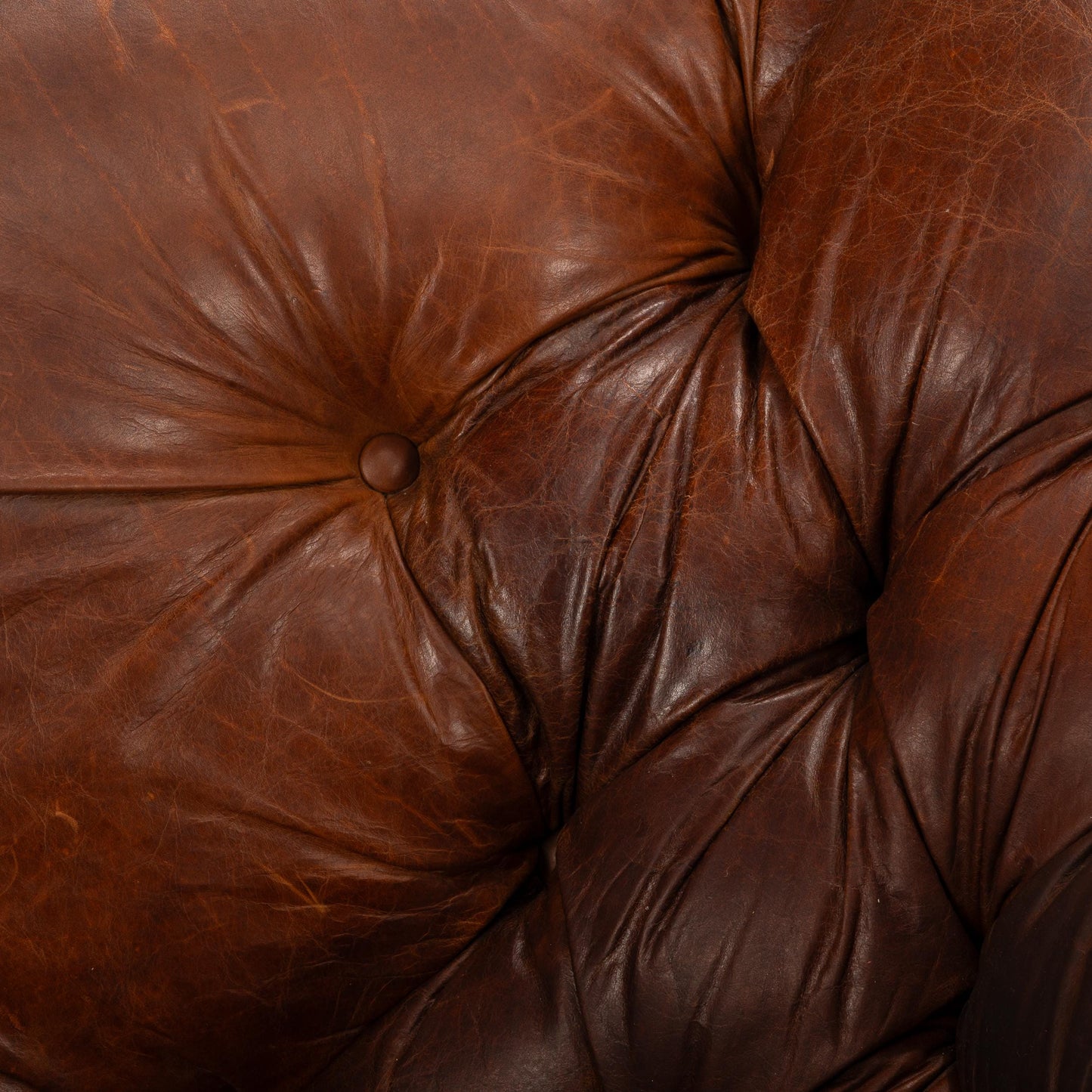 Mitchell Gold for Restoration Hardware Chesterfield Tufted Leather Lounge Chair