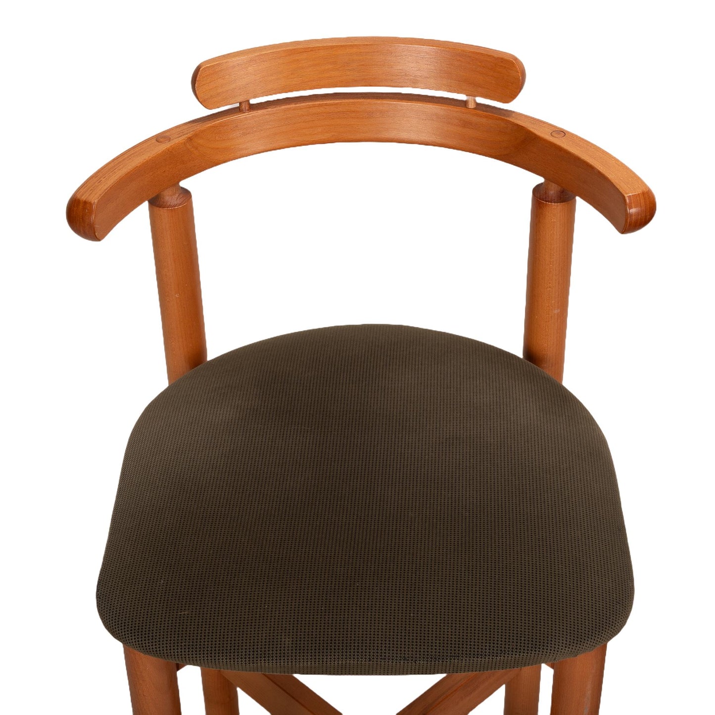 1970s Scandinavian Danish Modern Teak Counter Height Stools Findahls Mobler - Set of 3 , Minimalist MCM Design, Made in Denmark, Unique