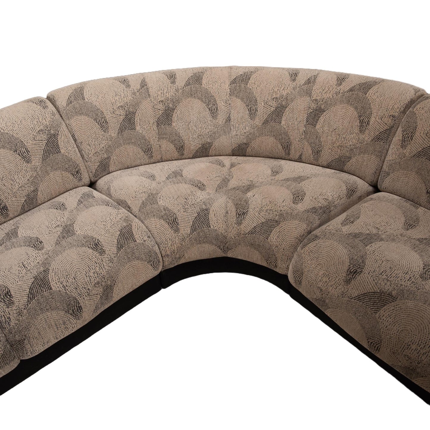 1980s Modern Sculptural Serpentine Sofa Sectional by Vladimir Kagan for Preview Furniture - Unique Post Modern Design Statement Piece