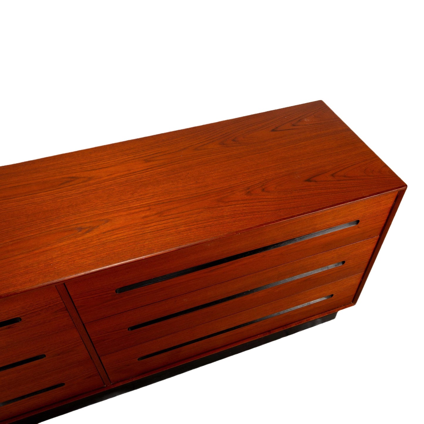 Westnofa Norwegian Scandinavian Modern Teak Lowboy Long Dresser Norway, Gorgeous MCM Mid Century Modern Classic Piece USA Shipping Available