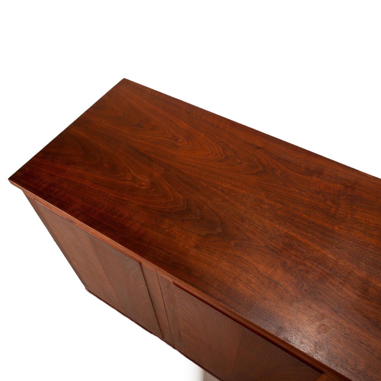Mid-Century Modern Rosewood Credenza Buffet Sideboard TV Console by Jack Cartwright for Founders , Gorgeous MCM Design , Minimalist