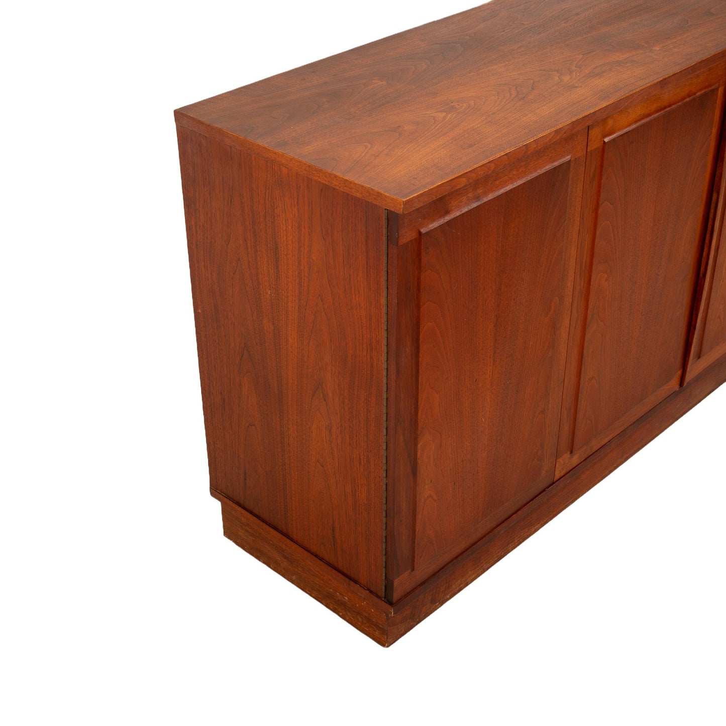 Mid-Century Modern Rosewood Credenza Buffet Sideboard TV Console by Jack Cartwright for Founders , Gorgeous MCM Design , Minimalist