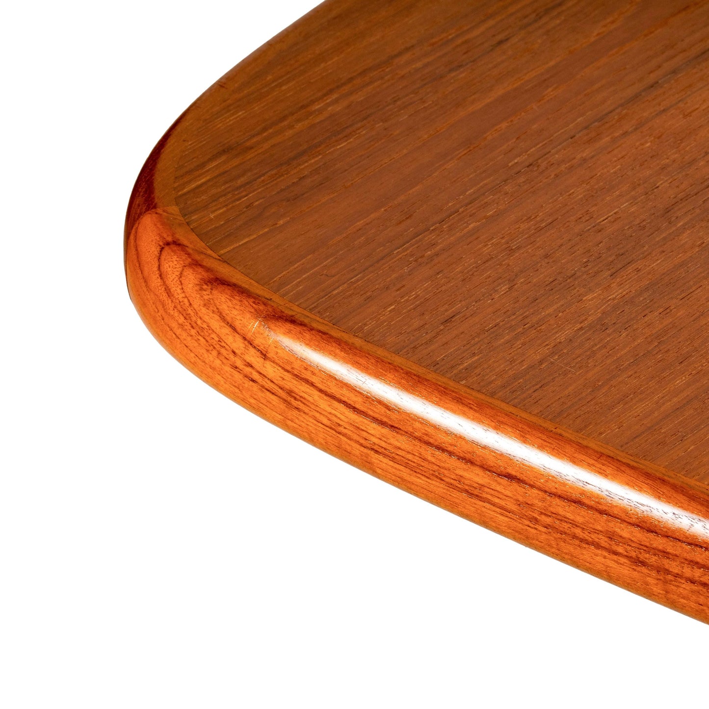 Rasmus Danish Modern Teak Extension Dining Table 2 Leaves Denmark MCM 98.5"