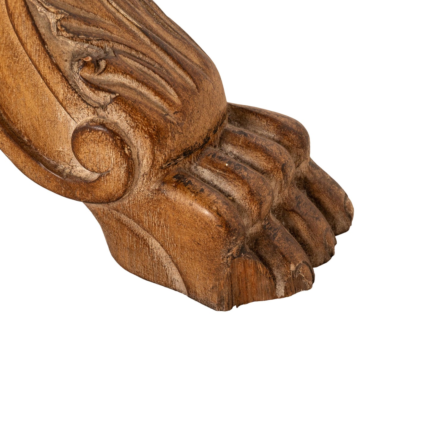 Henredon Tessellated Marble Center Table – Baroque Rococo Style with Ornate Carved Base & Claw Feet – Gorgeous Stone Finish, Statement Piece