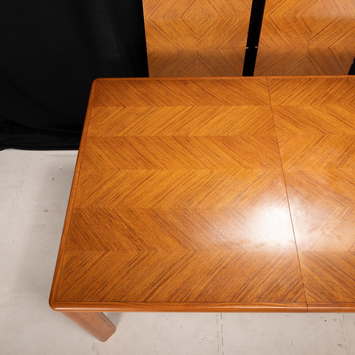 Drexel Heritage Compatibles I Mid Century Modern Extendable Dining Table W/ 2 Leaves MCM Vintage Gorgeous Table