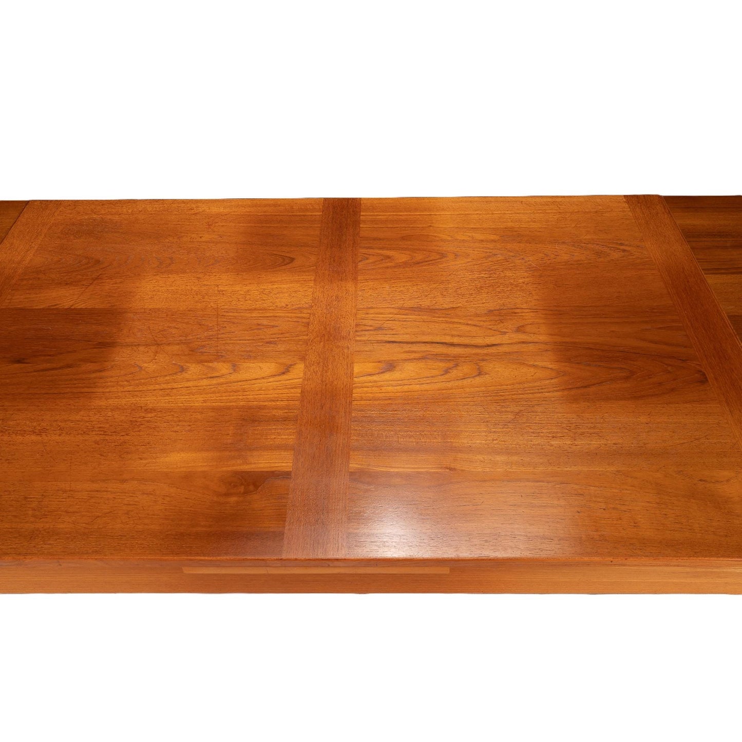 Ansager Mobler Mid-Century Modern Expandable Teak Dining Table - Made in Denmark , Scandinavian Style Small Footprint USA Shipping Available