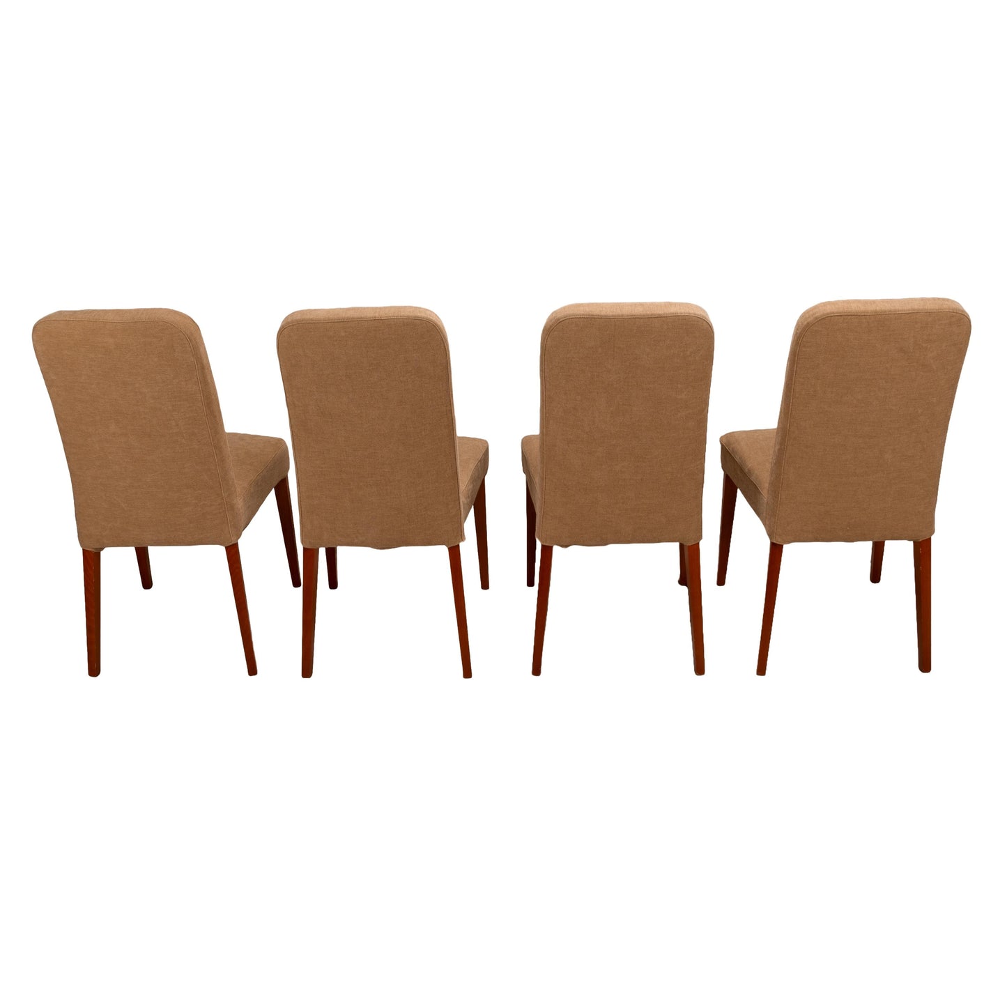Calligaris of Italy Italian Modern Dining Chairs - Set of 4 , Minimal Clean Styling , Easily Washable Removable Covers, High End Furniture